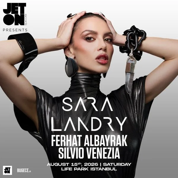 Jeton Presents: Sara Landry in Istanbul – Saturday, August 15, 2026 جتون تقدیم میکند: سارا لندری در استانبول – شنبه، ۲۴ مرداد ۱۴۰۵