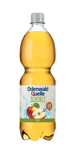Odenwald Quelle Apfelsaft-Schorle in der PET-Flasche