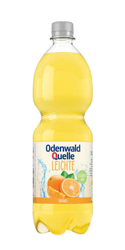Odenwald Quelle Leichte Orange in der PET-Flasche
