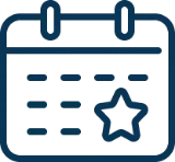 calendar icon for booking a demo