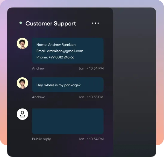 customer support image
