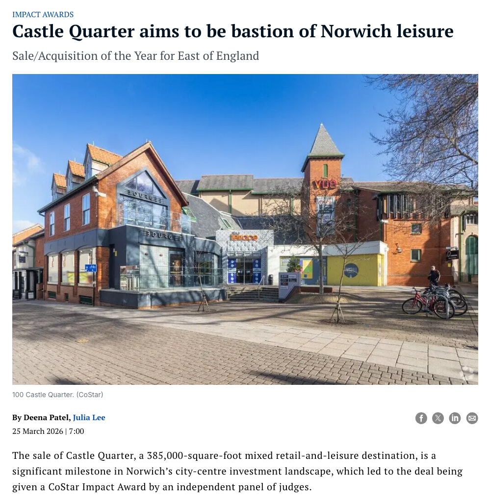 Castle Quarter aims to be bastion of Norwich leisure