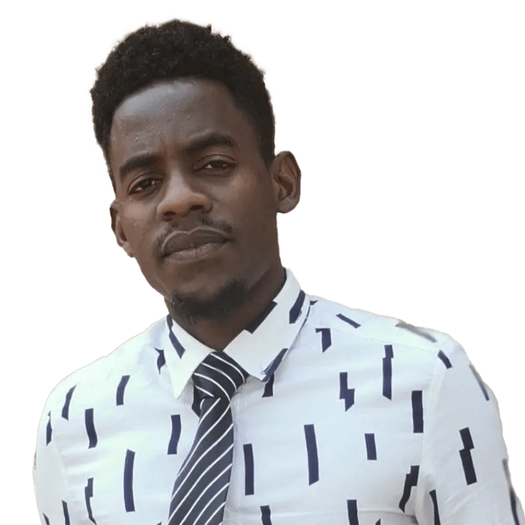 A headshot of Temwa Kalolokesya