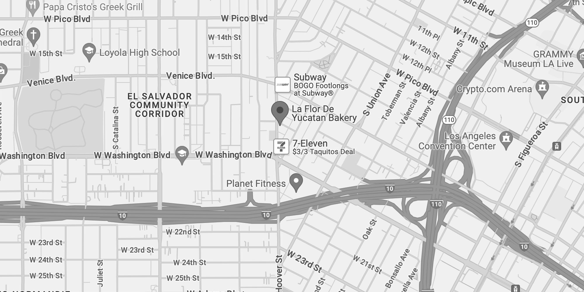 map of restaurant location