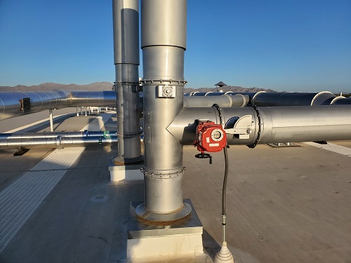 Custom fabricated process diverter tee dampers 