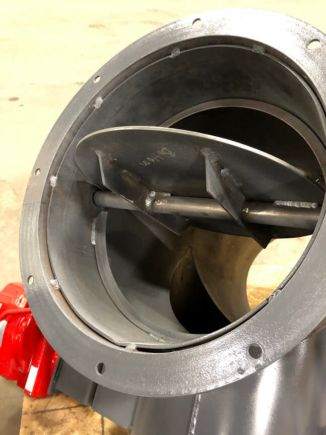 Image of diverter damper blades