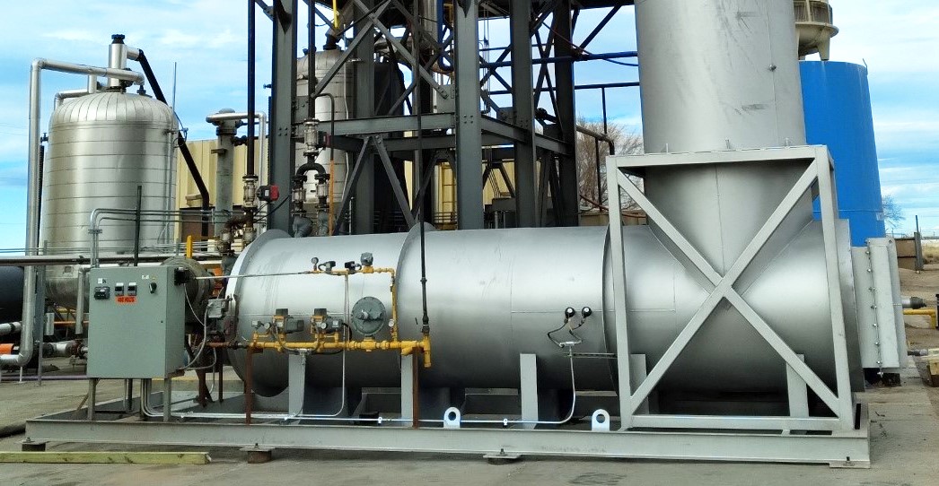 Emergency DFTO Thermal Oxidizer Fabrication for Recycling Emissions