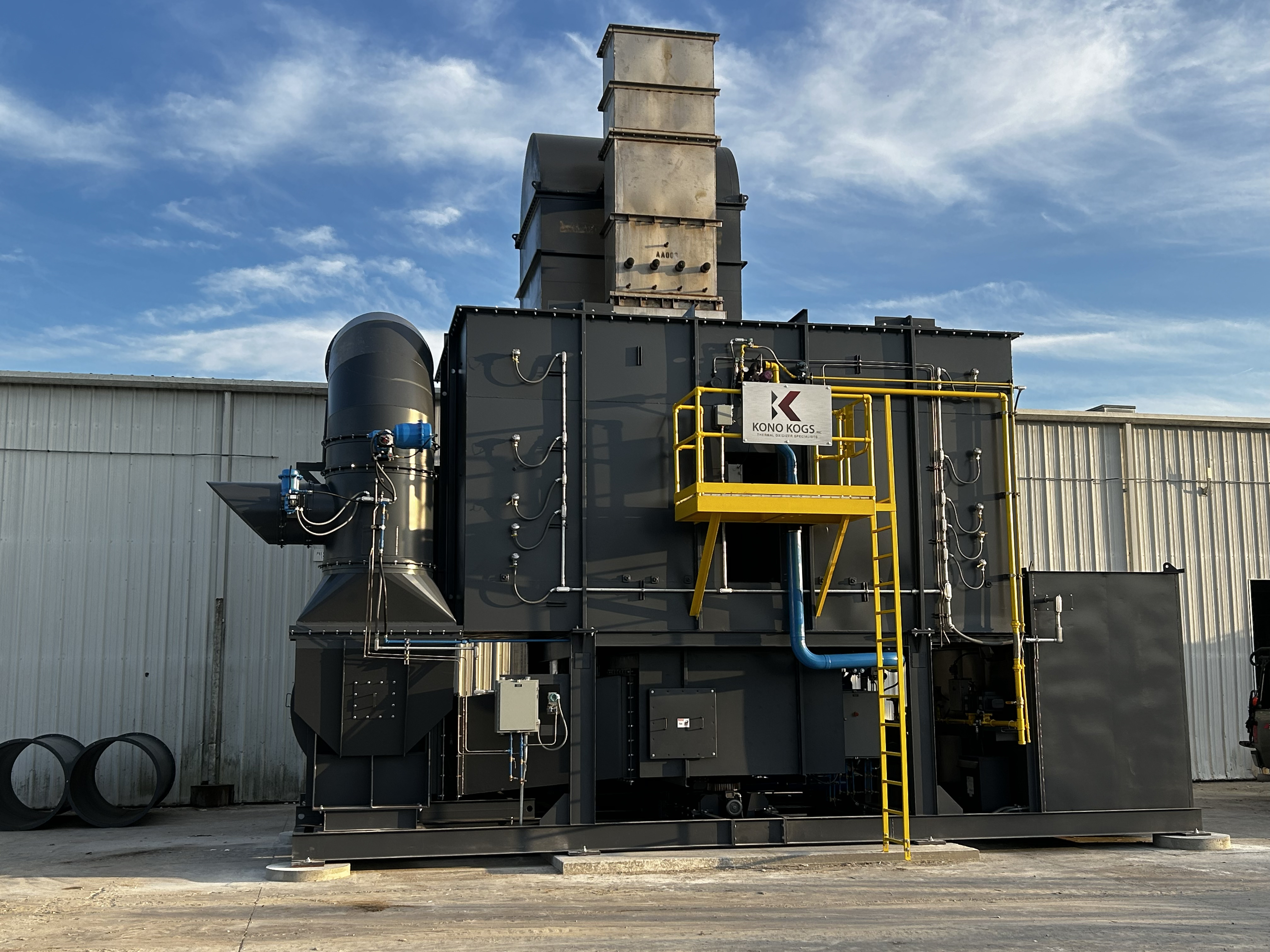 Durr MEGTEC Systems Clean Switch 25,000 Regenerative Thermal Oxidizer (RTO)