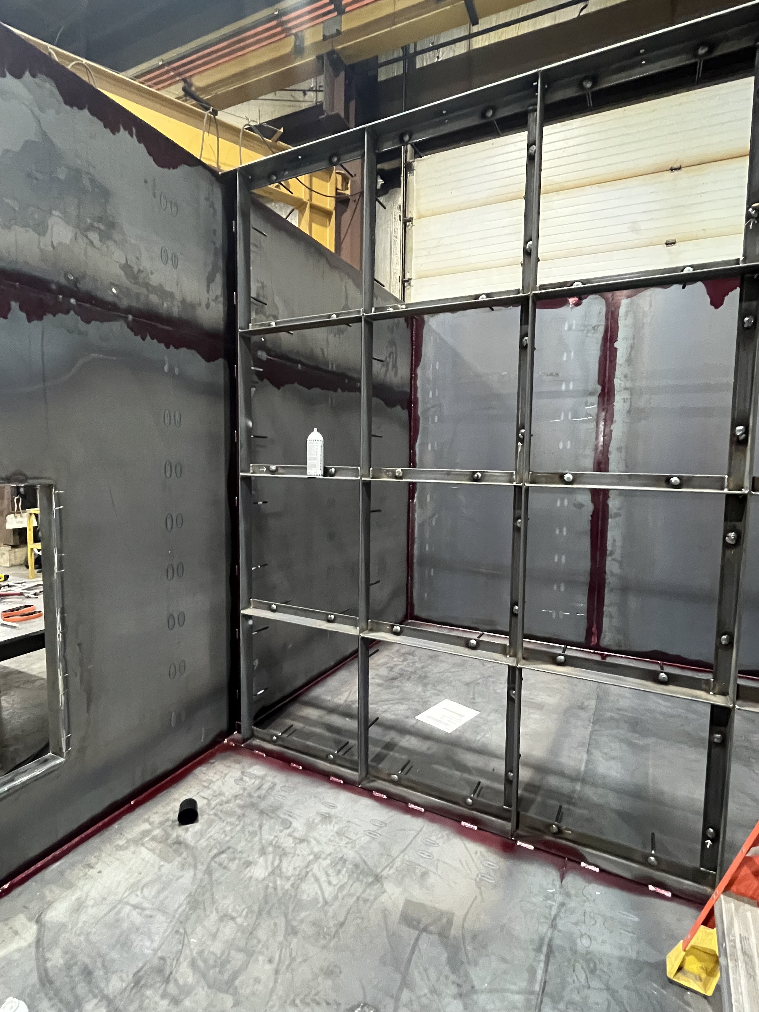 VOC rotary concentrator chamber interior 