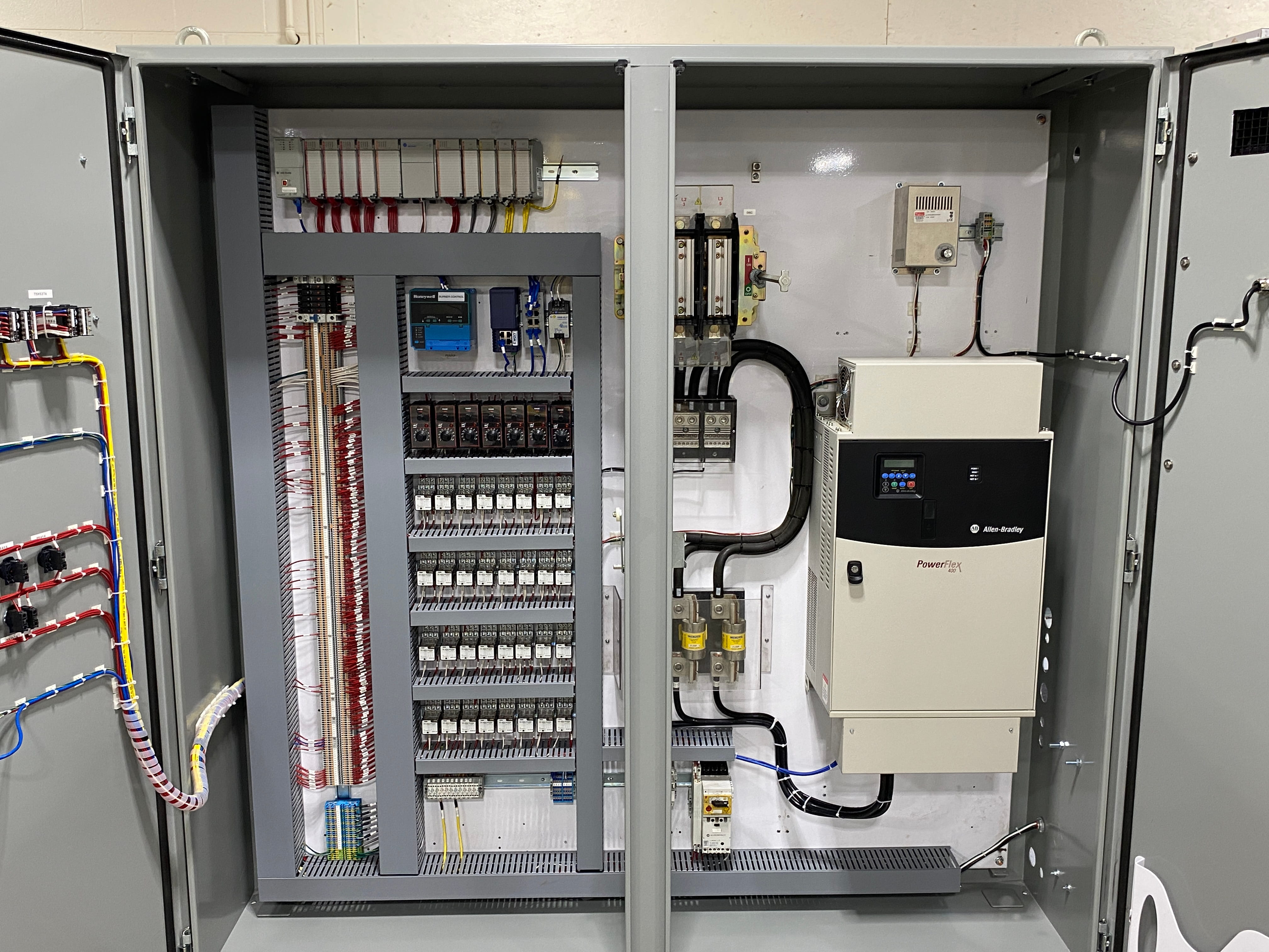 a programmable logic controller (PLC)