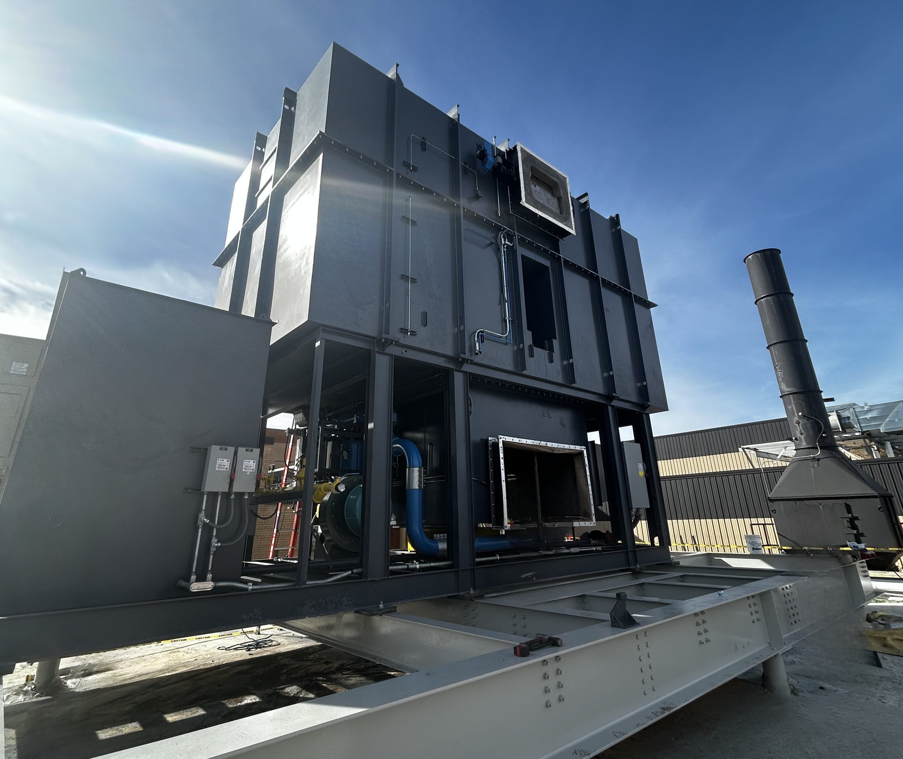 refurbished RTO for pharma coating company