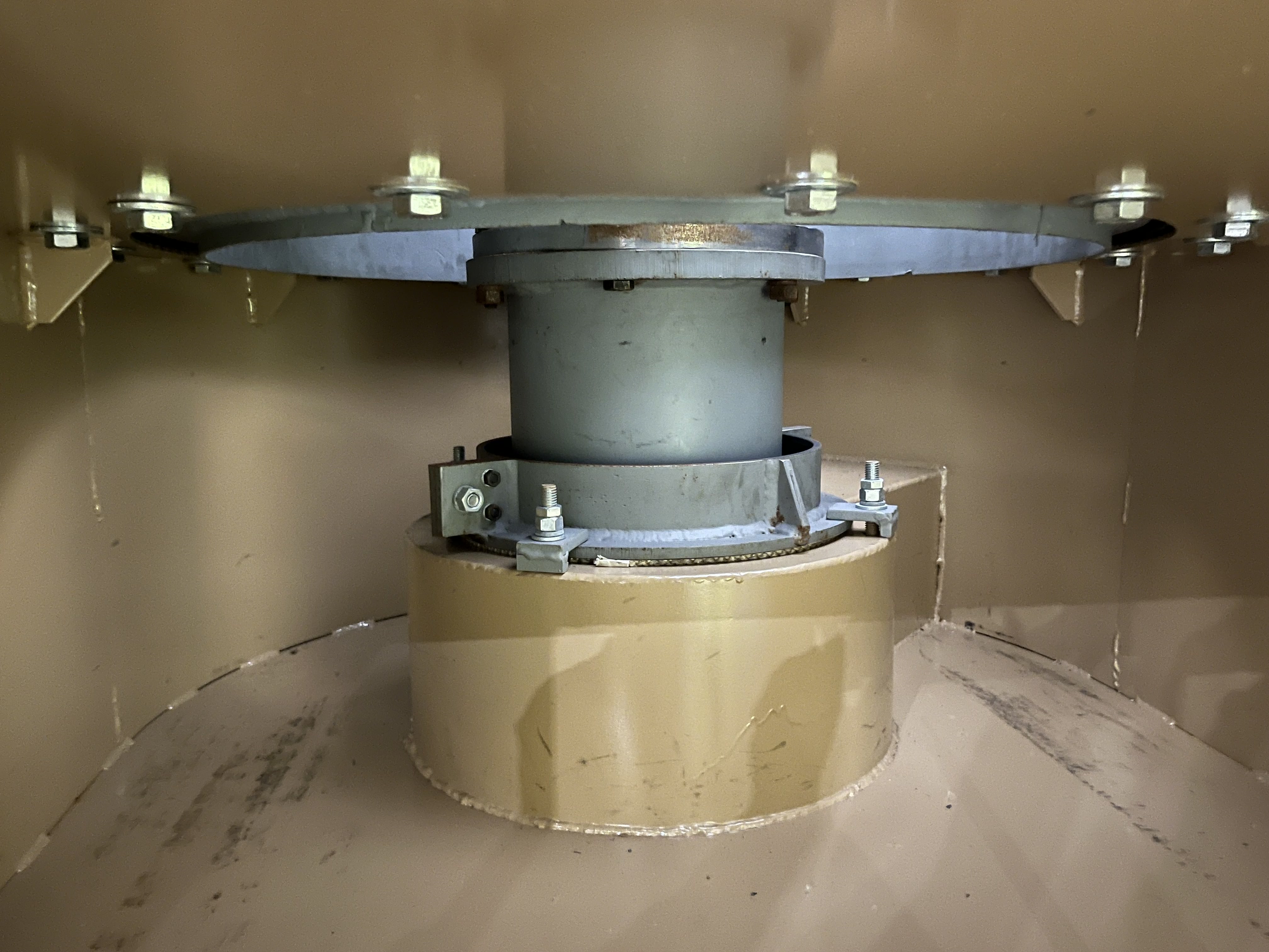 Rotary valve for RTO