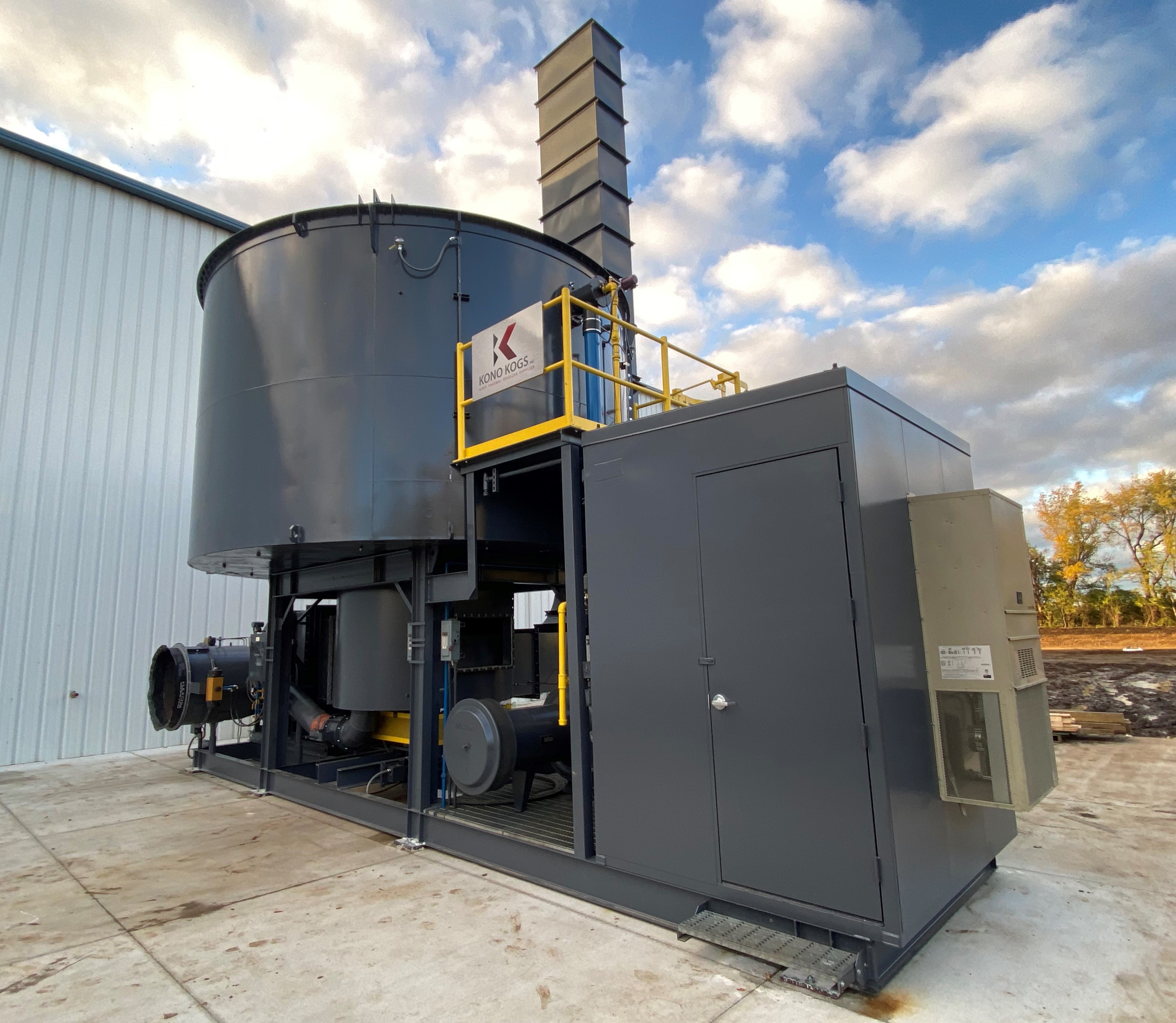 Durr Reeco RL-25 25,000 Regenerative Thermal Oxidizer (RTO)