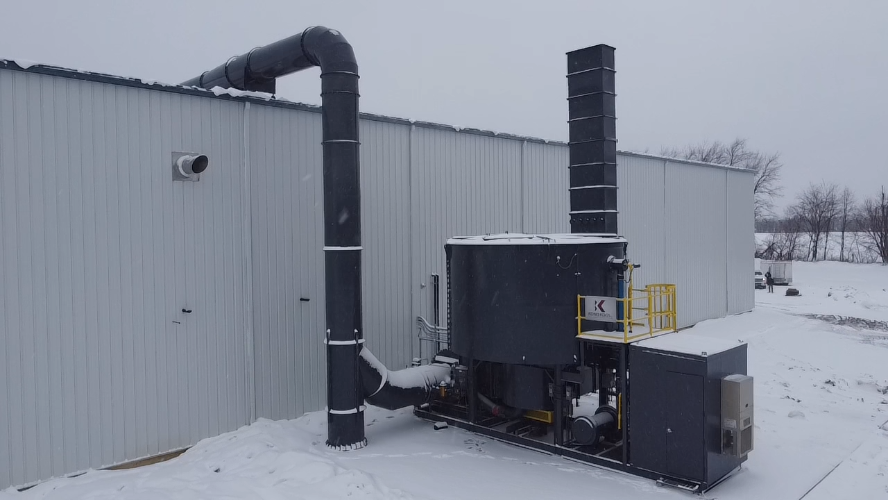 Durr-Reeco Ecopure RL-15 15,000 Regenerative Thermal Oxidizer (RTO) Unit #2