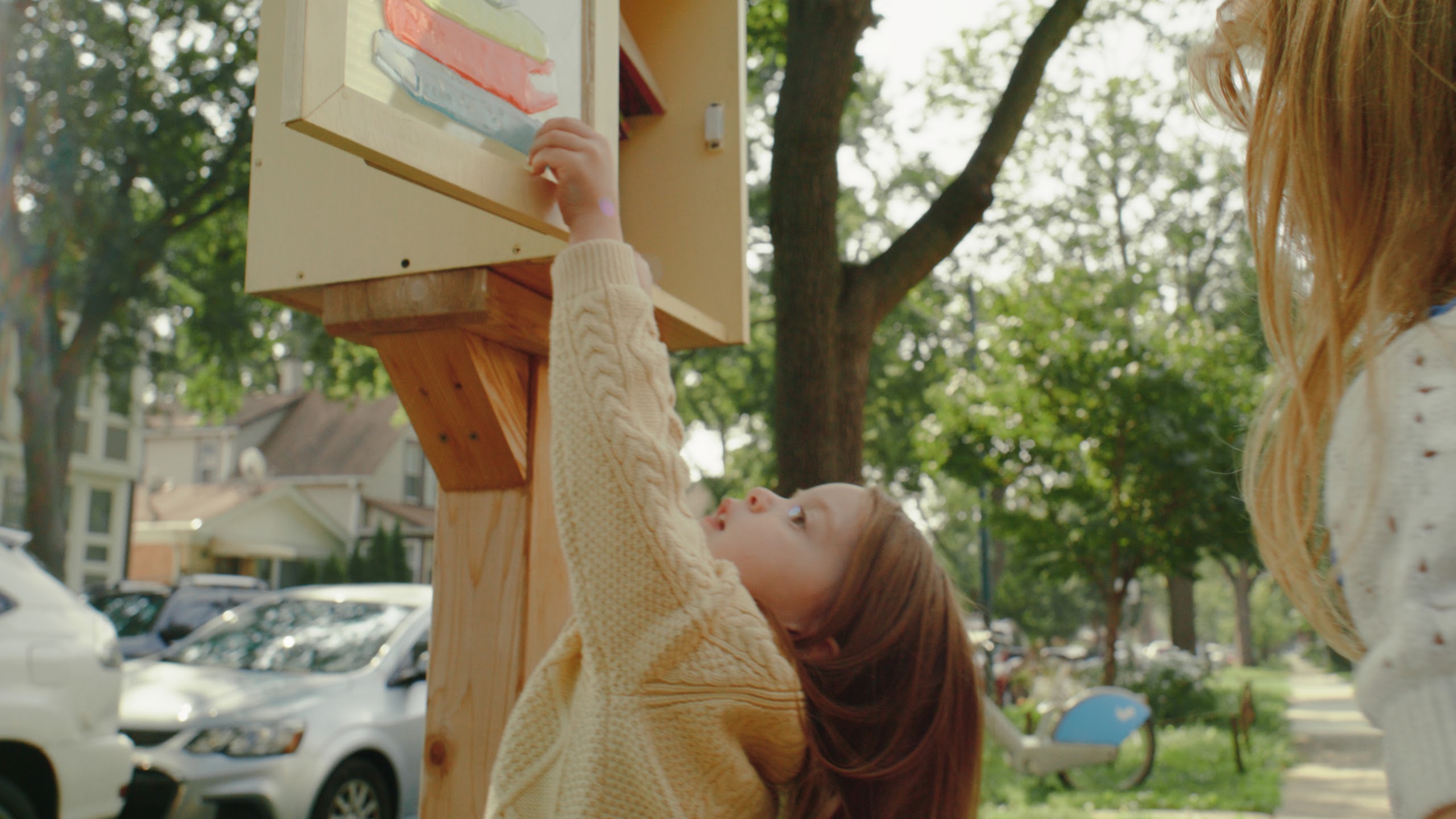 Frame from the STORQ Back to School film
