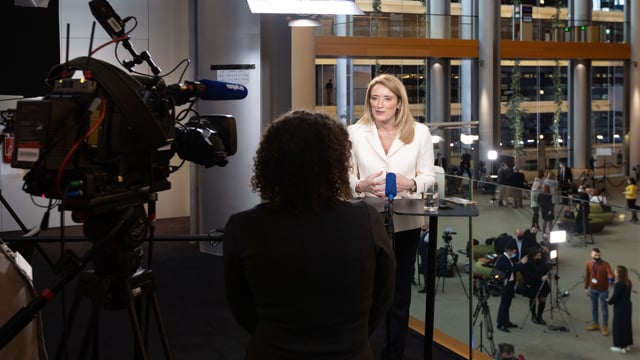 Svet Solutions Media crew filming on location in Europe