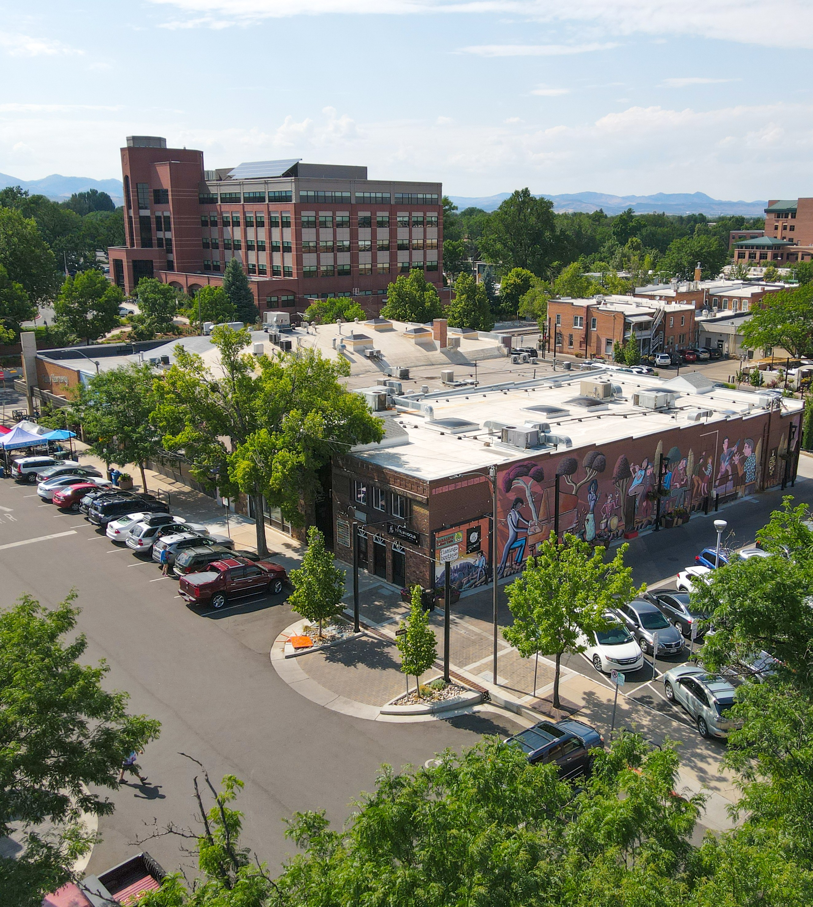 brick building in old town fort collins