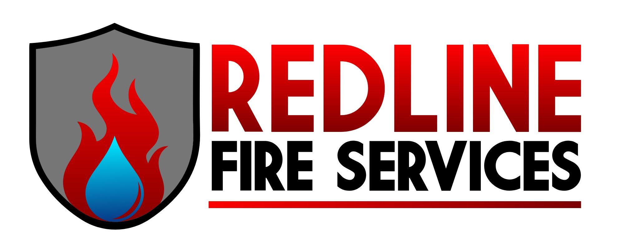 redline fire services logo