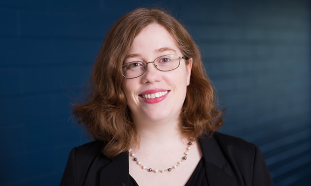 Shown here is a headshot of Heather Kaminsky, lead researcher at the Centre for Oil Sands Sustainability.