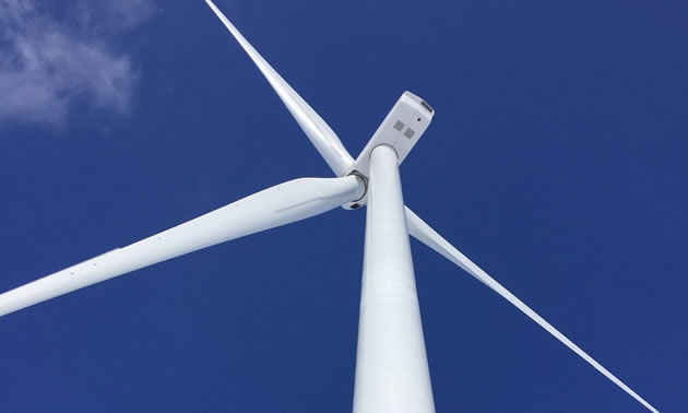 Picture of wind turbine.