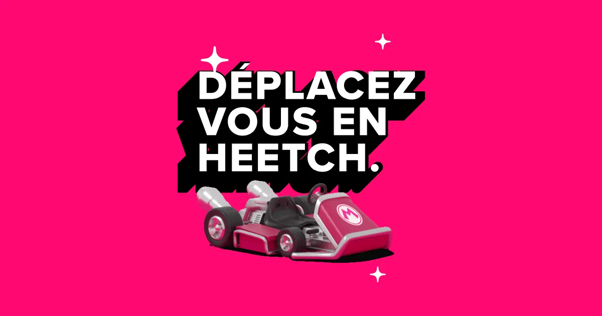 Déplacezvous moins cher Appli pro VTC Heetch
