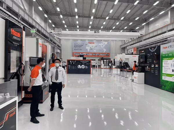 AAT3D China at Mazak Dalian Technology Center Open Day