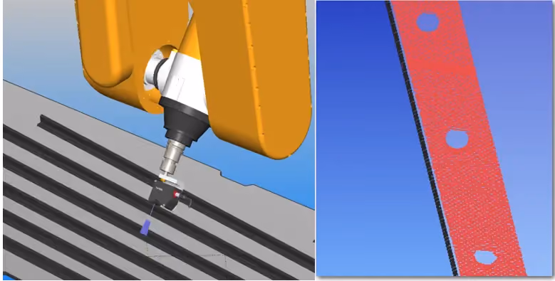 Laser Sensor Integration and Its Point Cloud