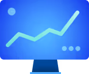 An icon representing growth