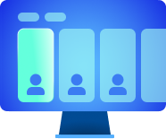 An icon representing qualified leads