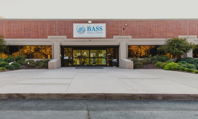 Exterior of the BASS Vein Center Walnut Creek office at 2637 Shadelands Drive Suite E, offering advanced vein and vascular treatments for patients throughout Contra Costa County.