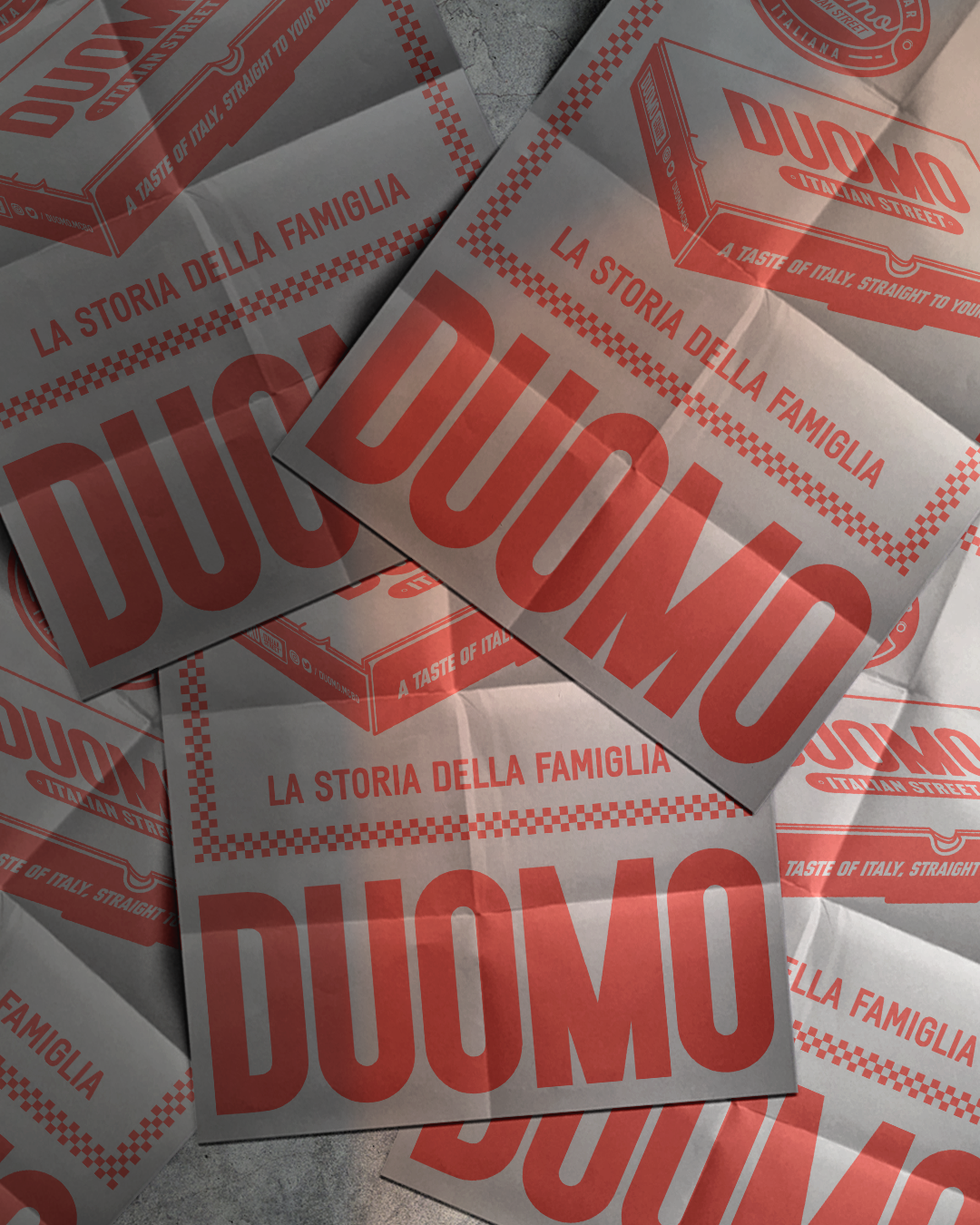 Duomo Italian Street posters