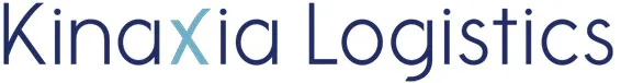 Kinaxia Logistics company logo with stylized blue and teal X.