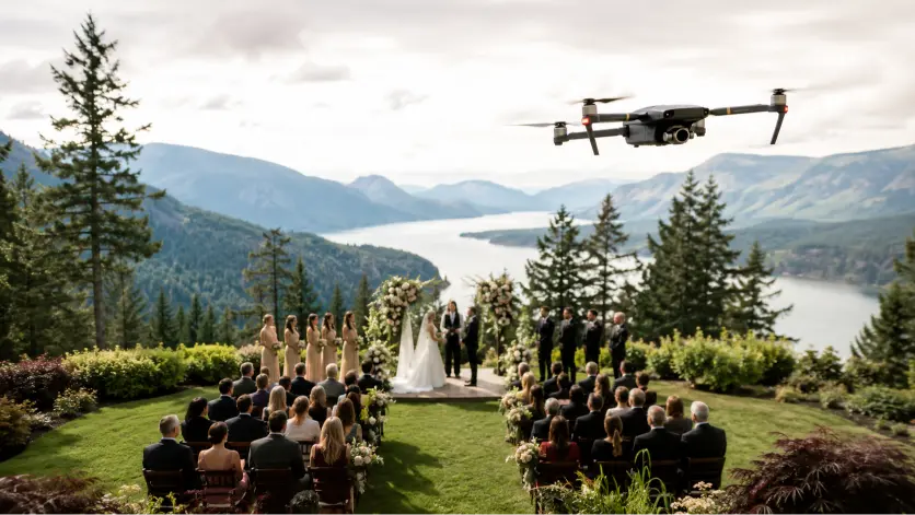 Is Drone Wedding Videography Worth It? Pros, Cons, and Hidden Venue Rules