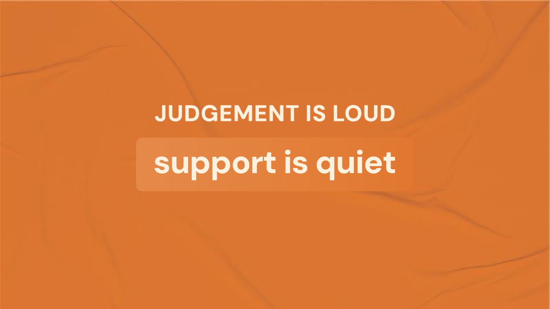 Hamaspik Spreads Awareness that Unsolicited Advice Hurts