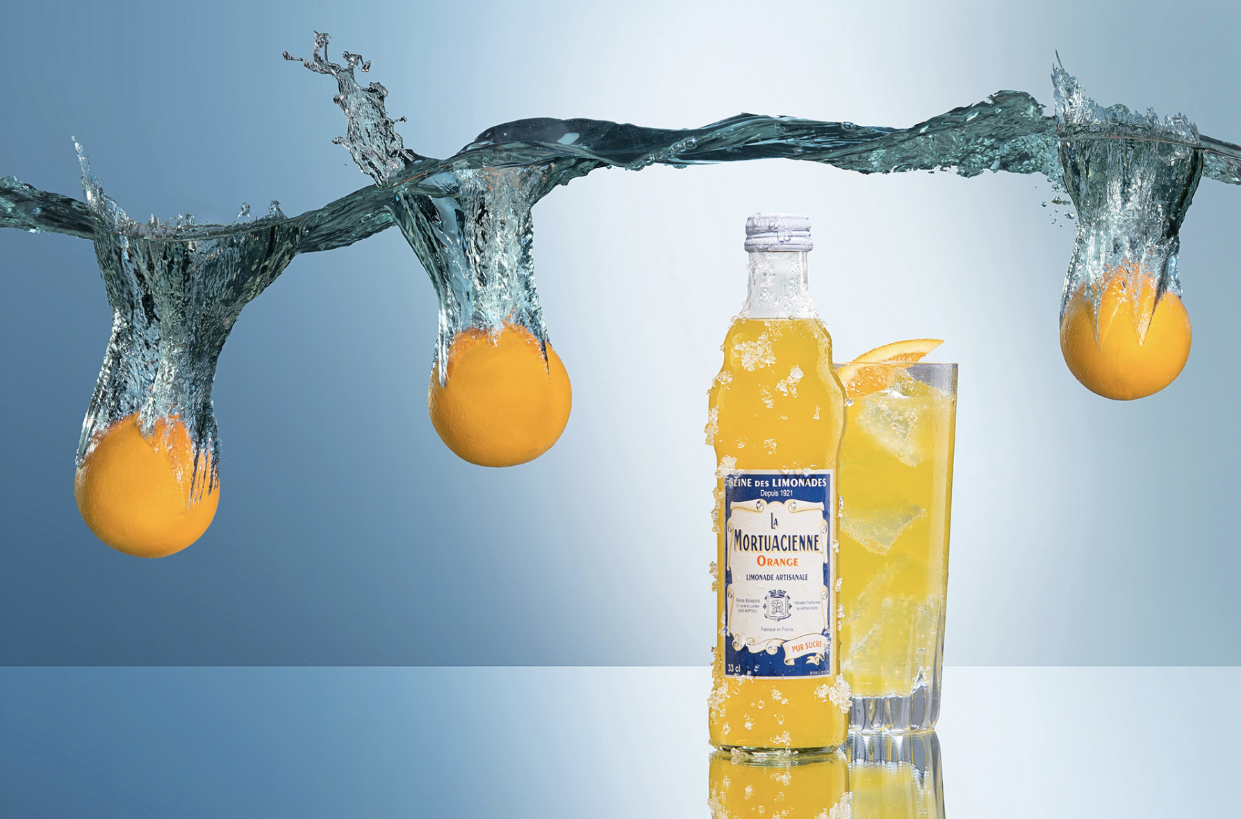 La Mortuacienne soda bottles showcasing new flavor lineup with colorful labels
