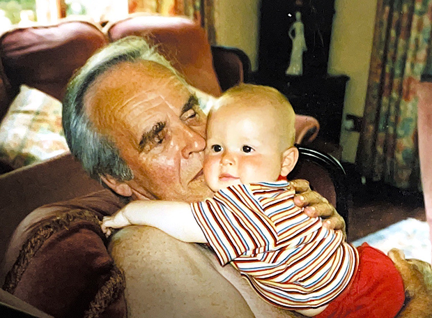 Grandad and I back in 1999.