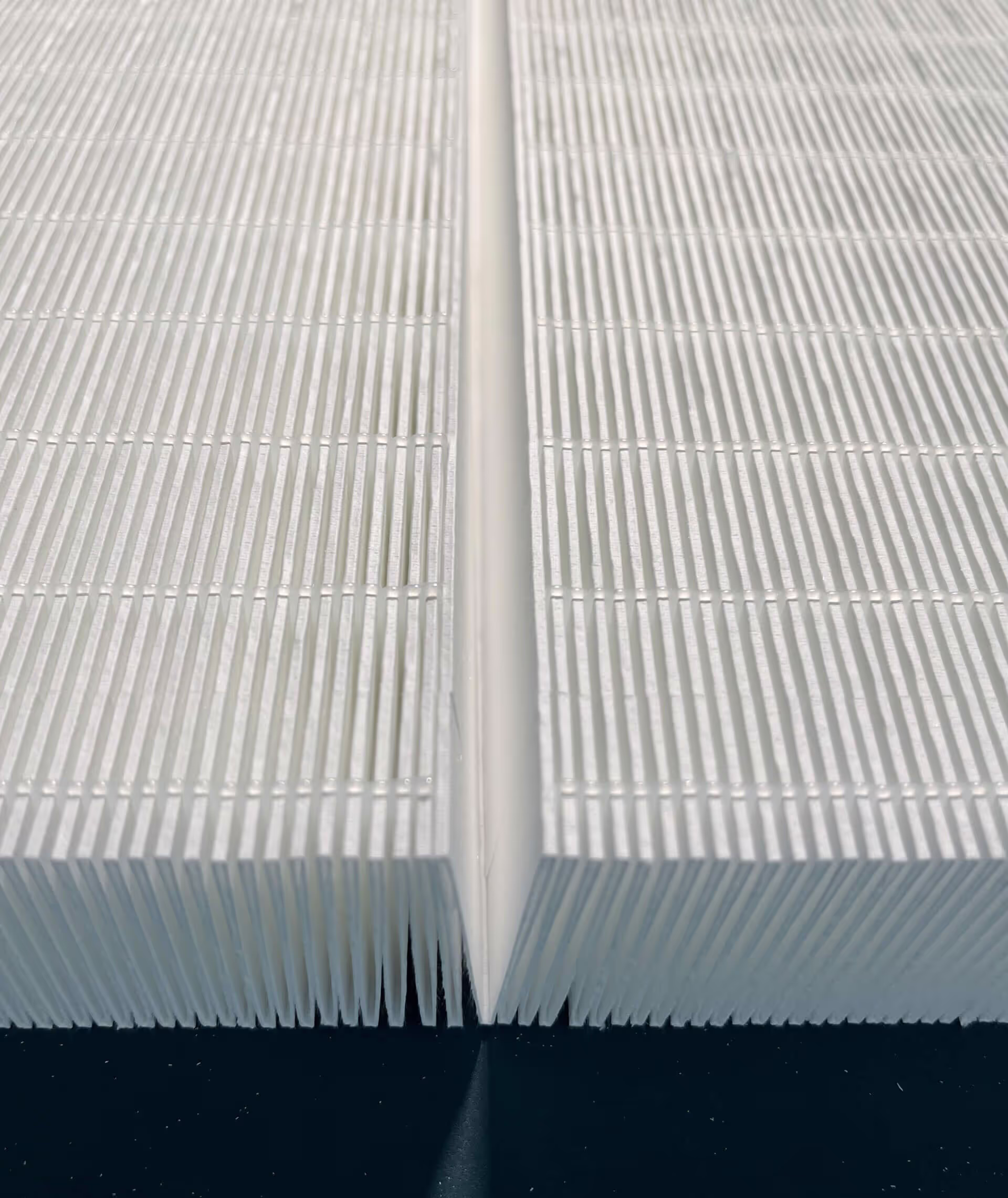 custom manufactured pleat