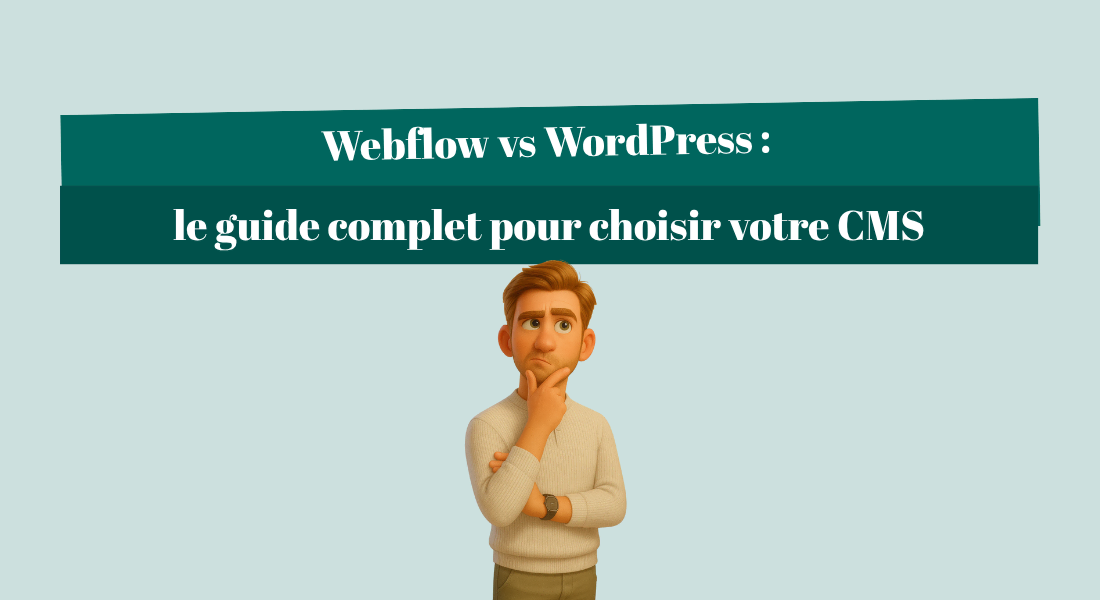 Webflow vs wordpress guide complet