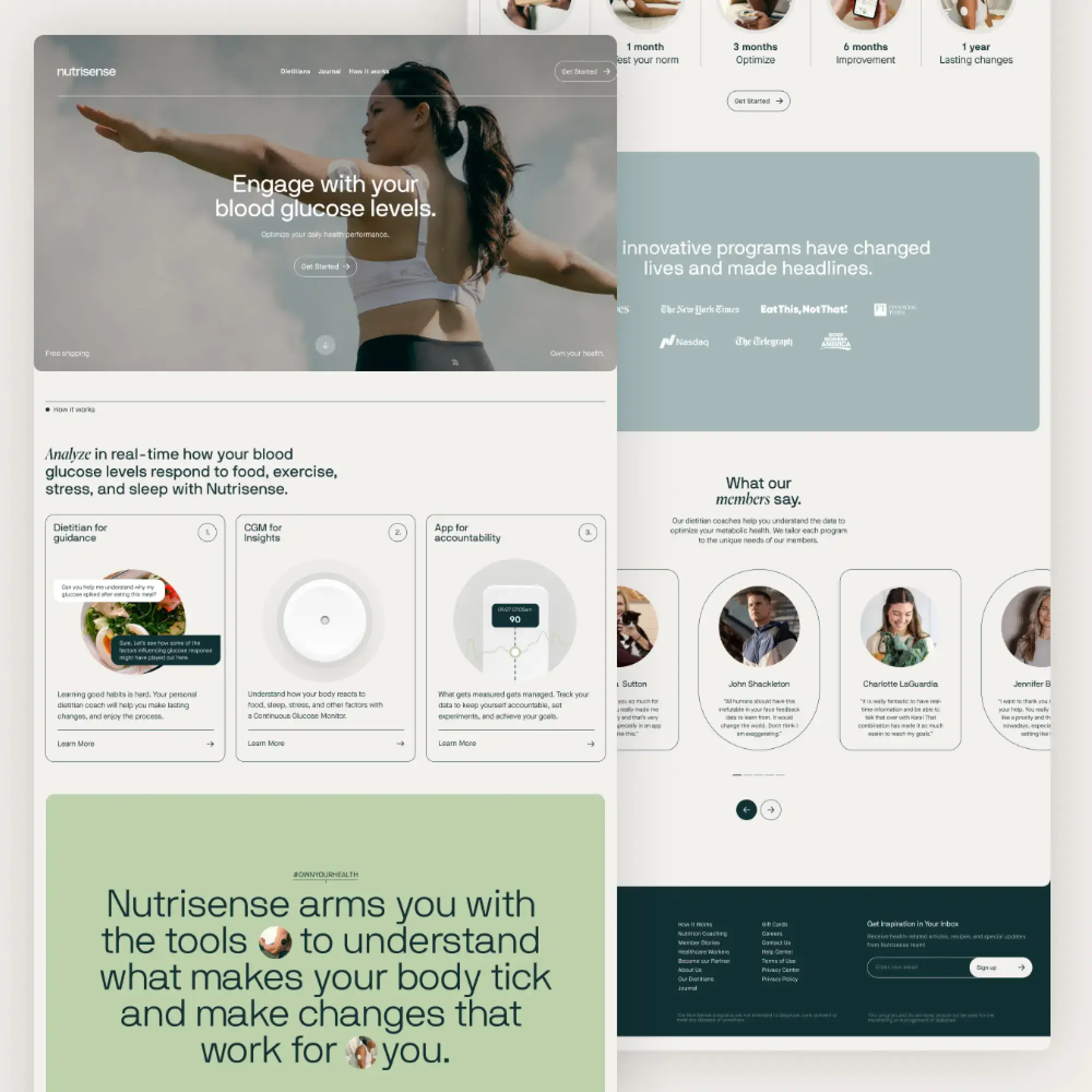 Nutrisense Project by Betaflow