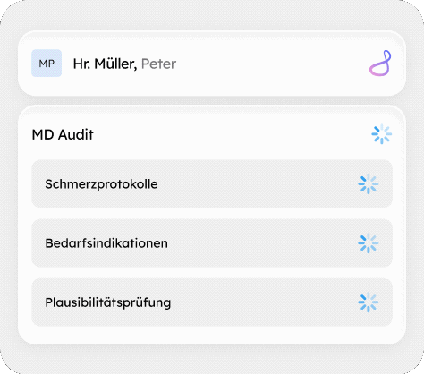 Eine Illustration von dexter, das Daten von Datenpartnern und Gesundheitsdienstleistern empfängt und an diese sendet.