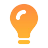 Light bulb icon.