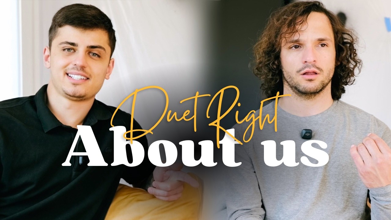 Thumbnail of the DuetRight founders video with Stan and Angelo