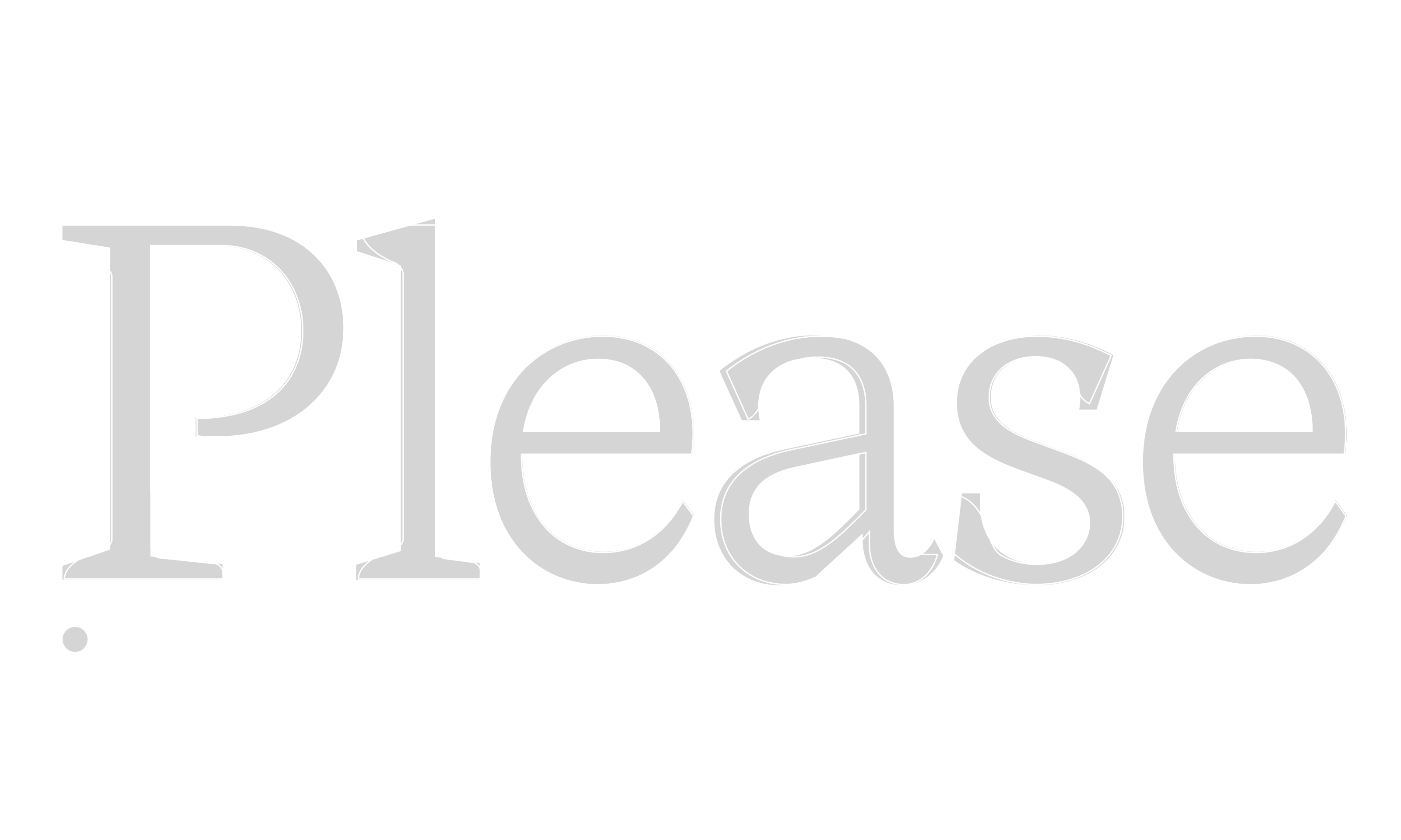 Large version of the Please AI logotype, shown contrasted against the original reference font.