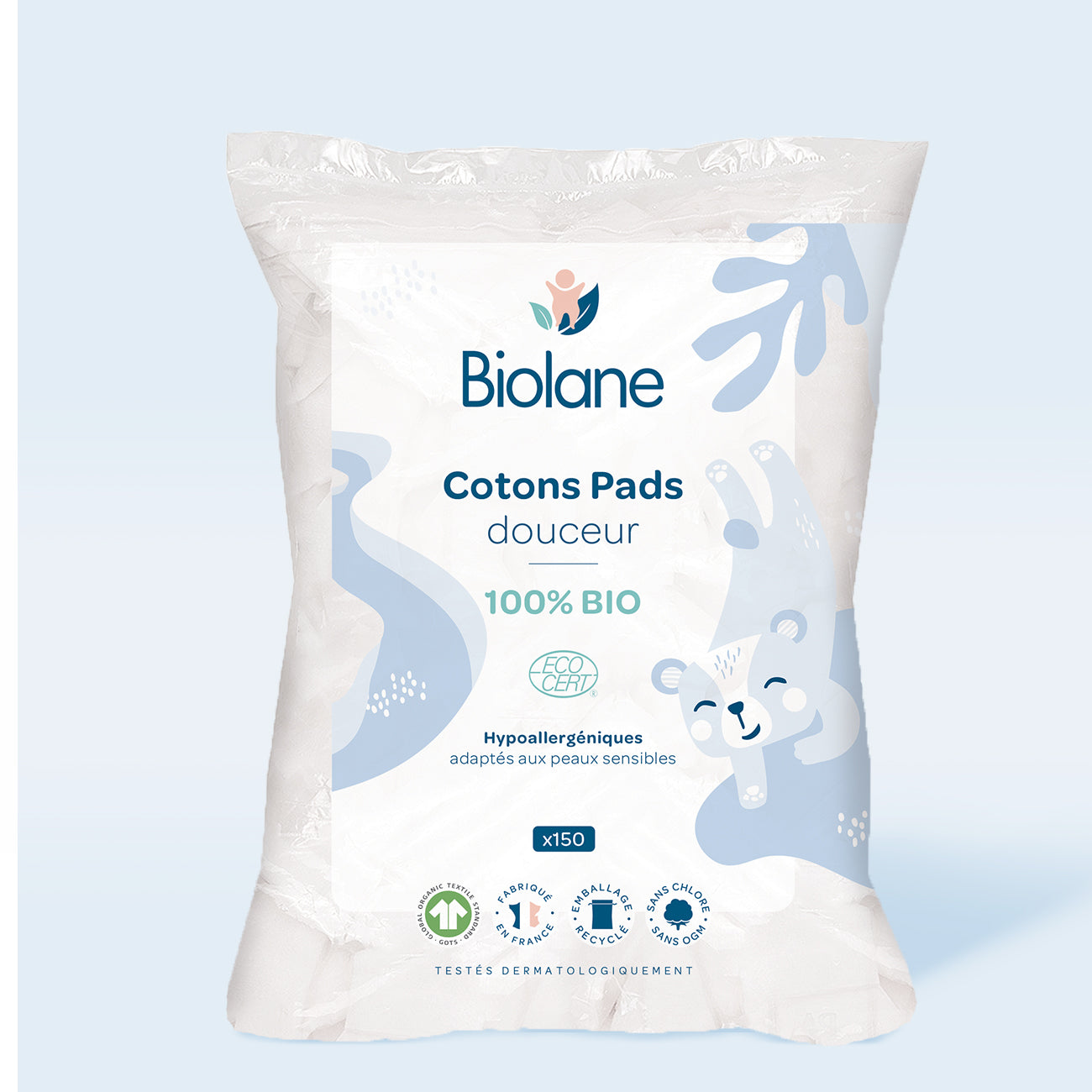 Cotons pads douceur bio
