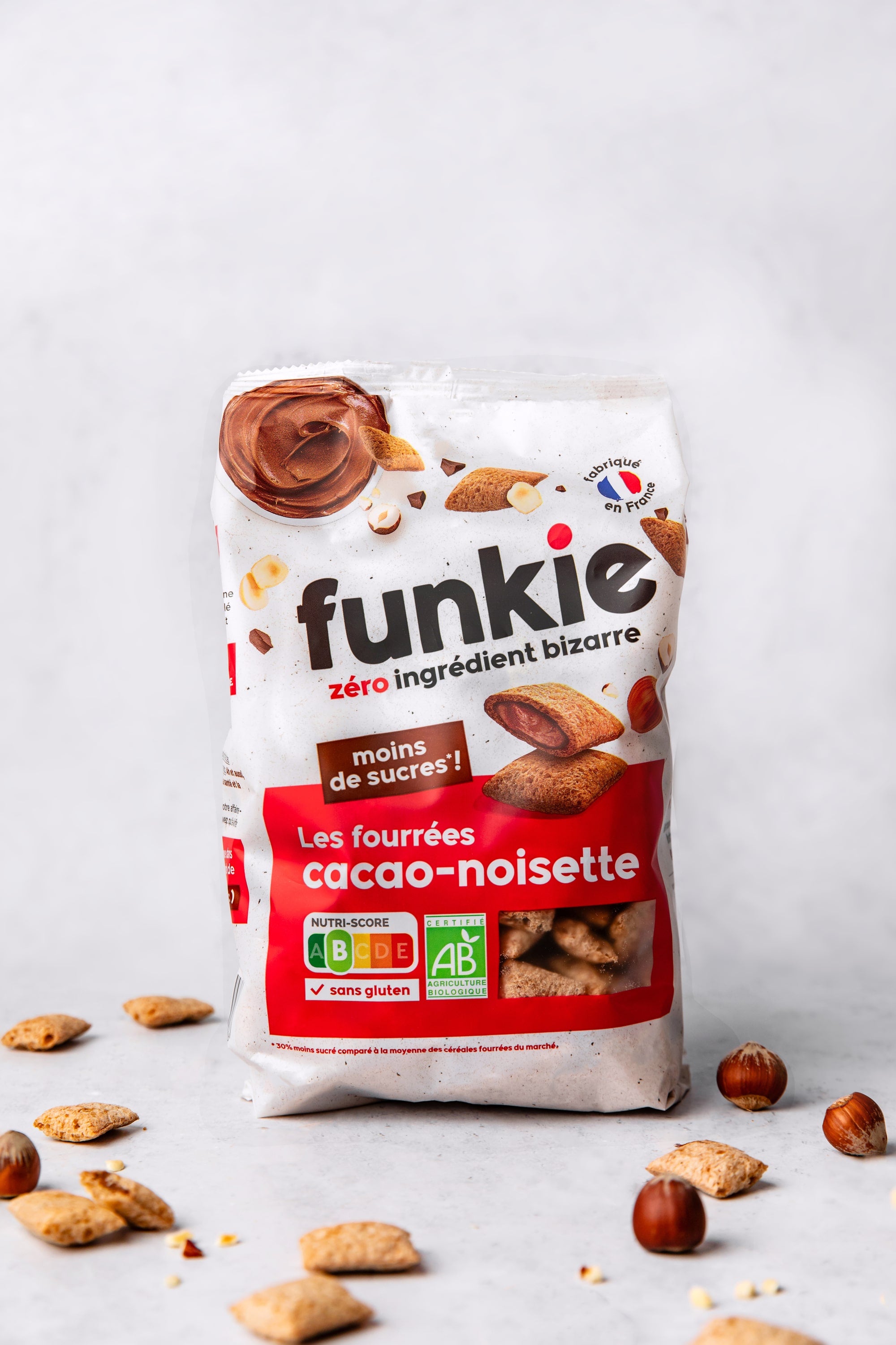 Les fourrées cacao-noisette