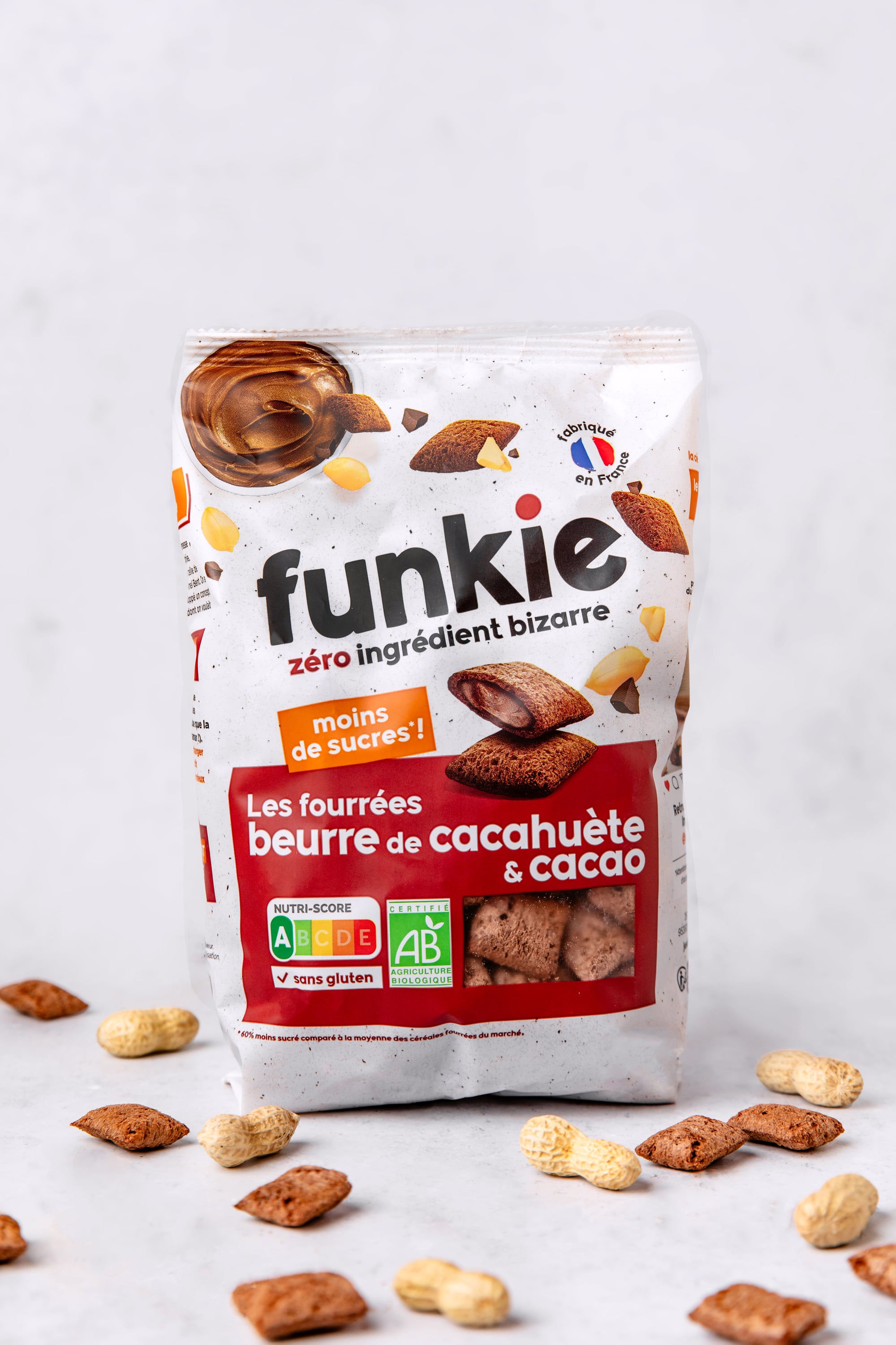 Les fourrées beurre de cacahuète & cacao