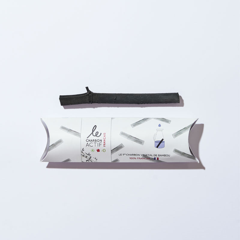 Charbon de bambou filtre à eau 100 % français