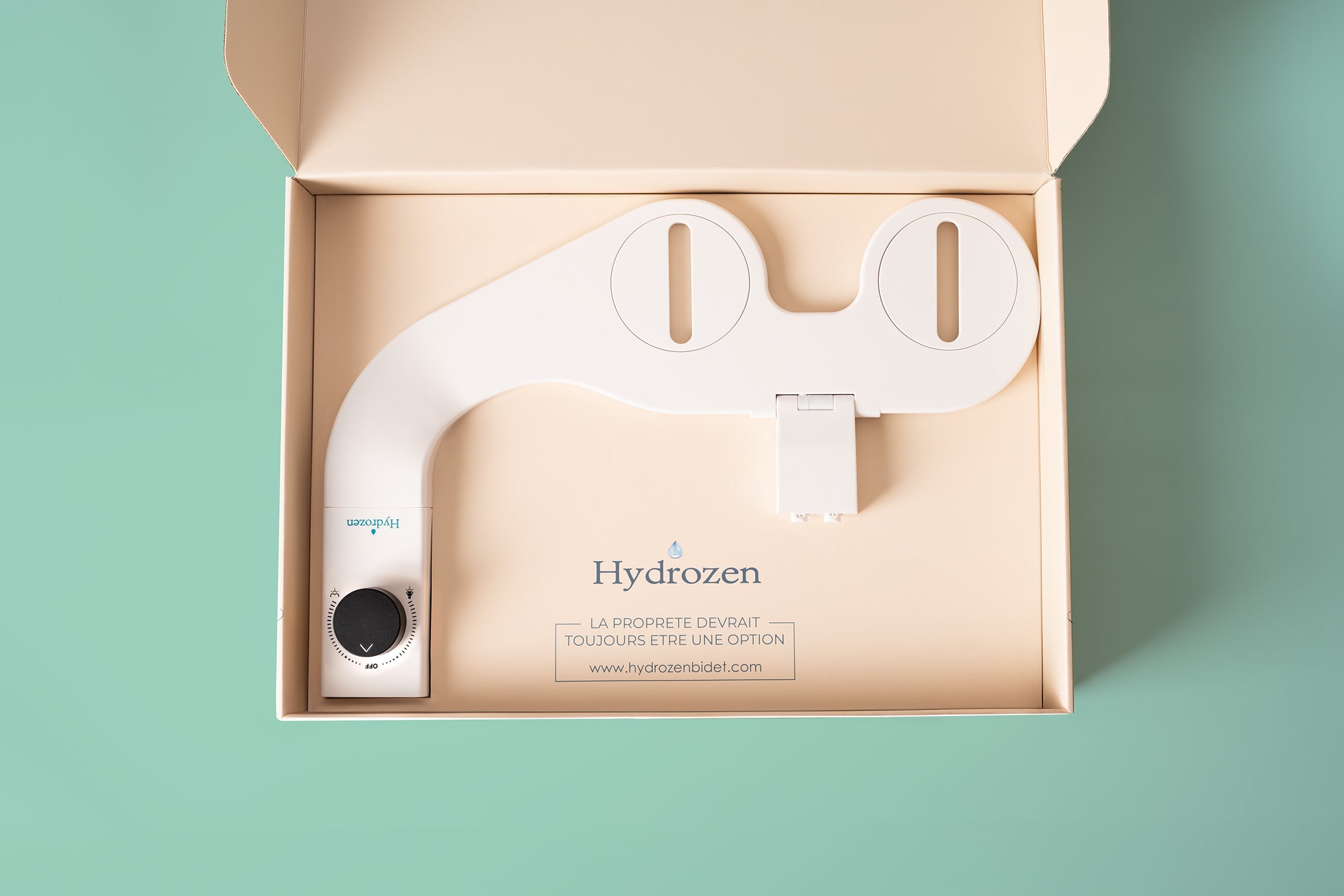 Hydrozen Bidet bouton Noir Mat