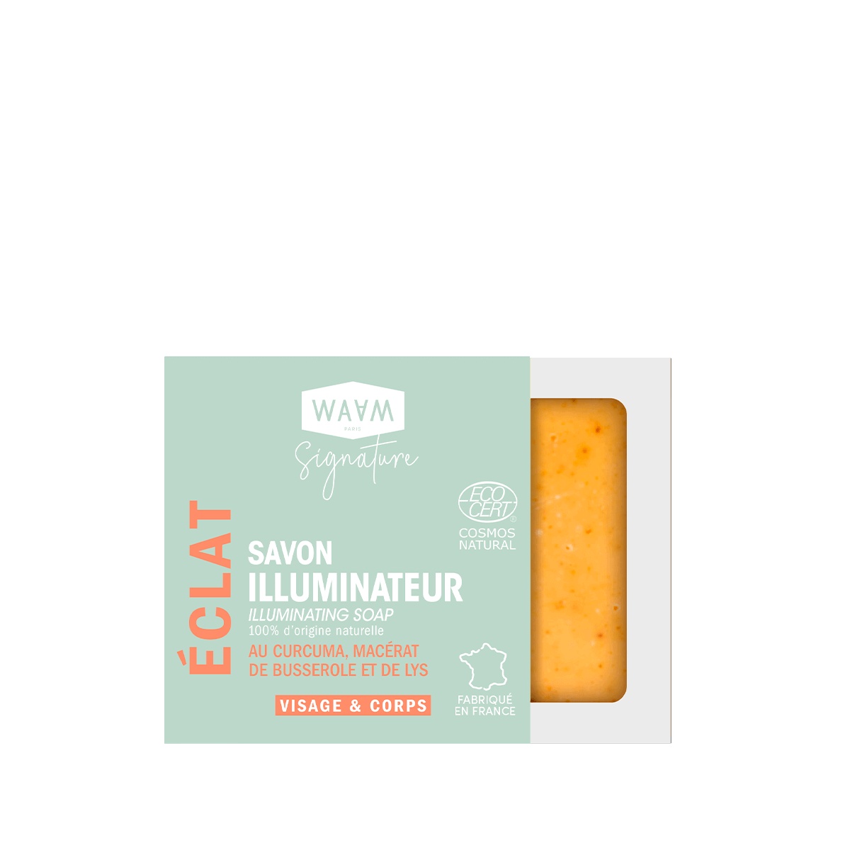 Savon illuminateur au Curcuma