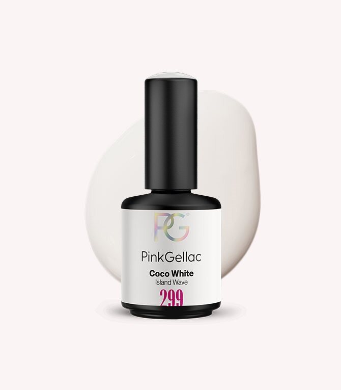 Vernis semi-permanent - 299 Coco White - 15 ml
